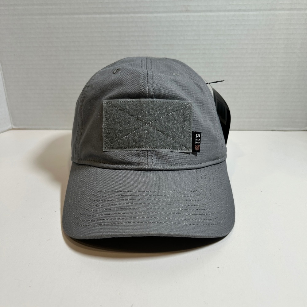 511 Tactical Hat Gray Flag Bearer Cap Storm Adjustable Patch 81049